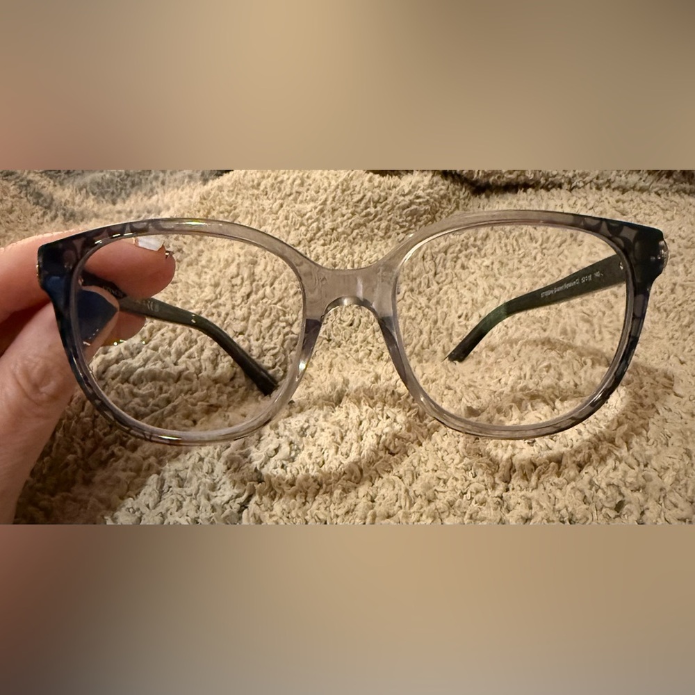 Coach Grey Gradient Eyeglasses - Picture 1 of 5